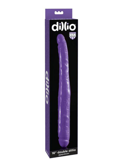 dillio16 inch doule dong purple